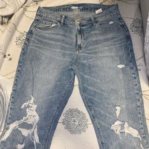 old navy boyfriend midrise